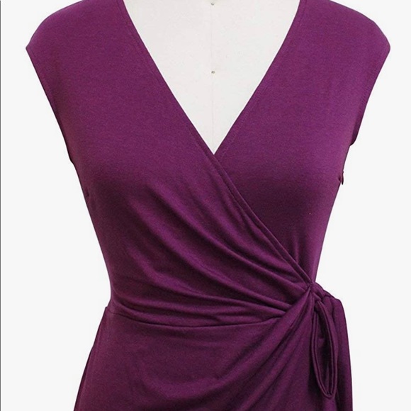 Magenta Formal Dress - Picture 2 of 5